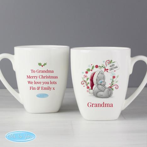 Personalised Me to You Christmas Latte Mug Extra Image 1